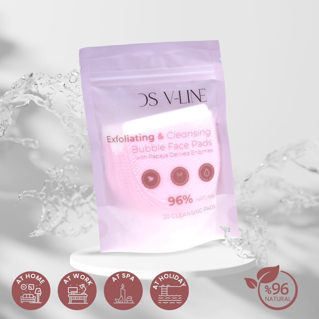 DS V-LINE Cleansing and Peeling Pad (Exfoliating Pad)