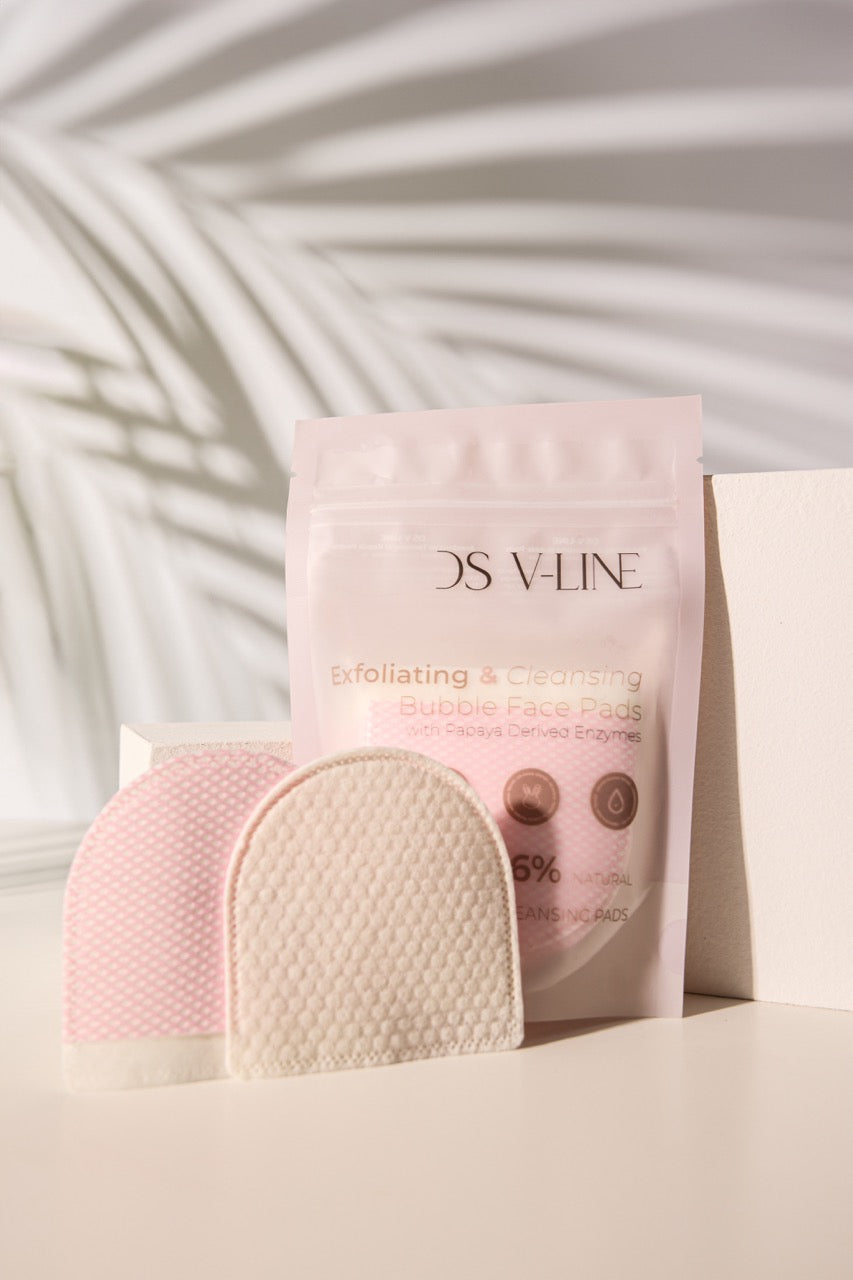 DS V-LINE Cleansing and Peeling Pad (Exfoliating Pad)